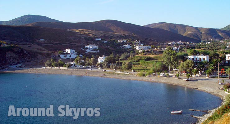 The coastal town of Achenoures