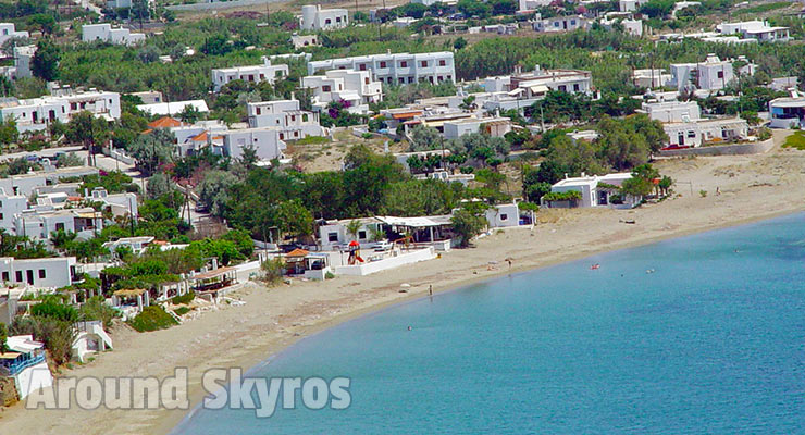 The beach of Molos